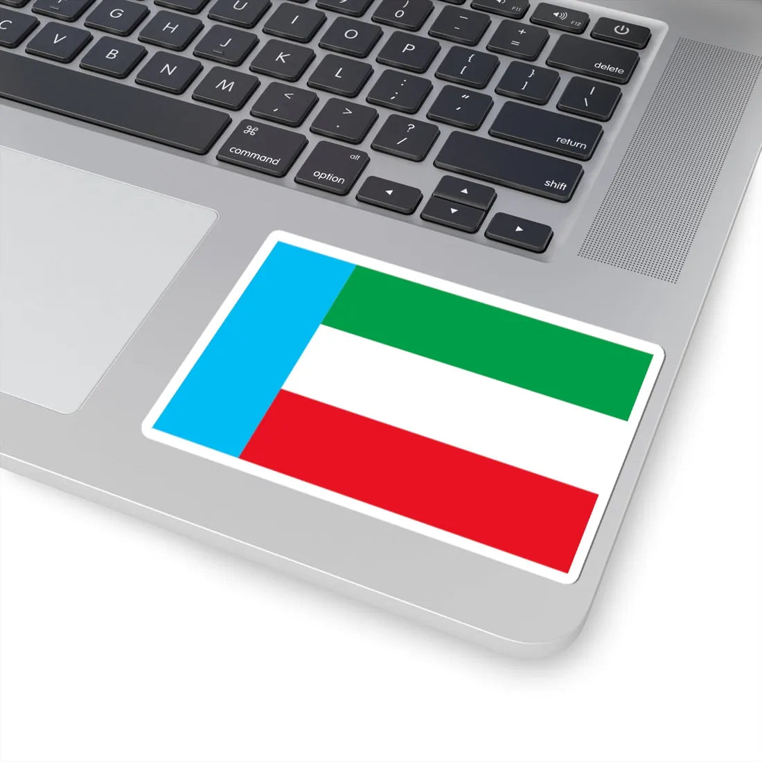 Flag of Iranian Turks (Iran) STICKER Vinyl Kiss-Cut Decal - The Sticker Space