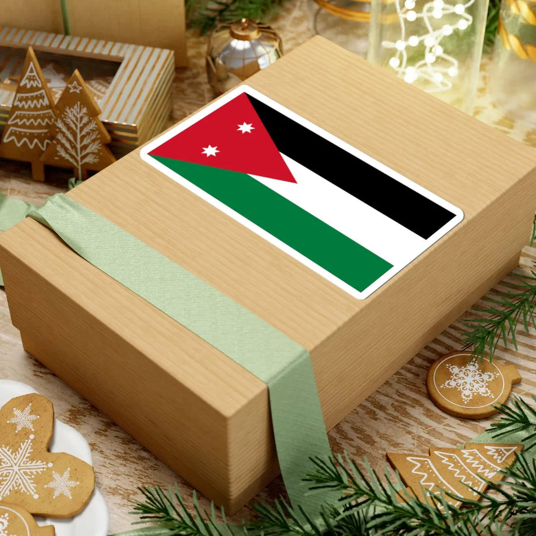 Flag of Iraq 1921-1924 (Iraq) STICKER Vinyl Kiss-Cut Decal - The Sticker Space