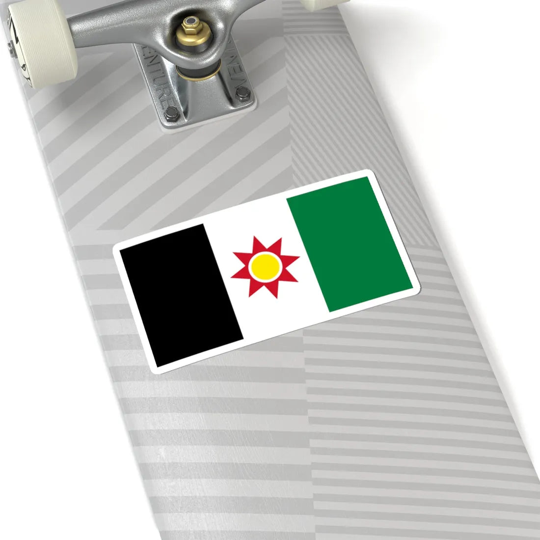 Flag of Iraq 1959-1963 (Iraq) STICKER Vinyl Kiss-Cut Decal - The Sticker Space