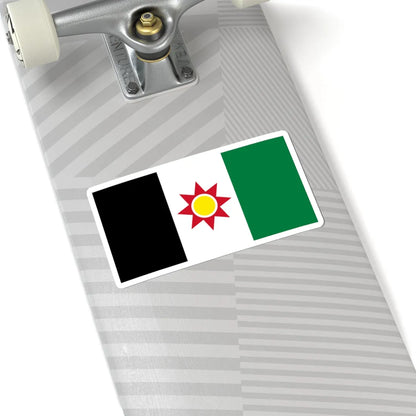 Flag of Iraq 1959-1963 (Iraq) STICKER Vinyl Kiss-Cut Decal - The Sticker Space