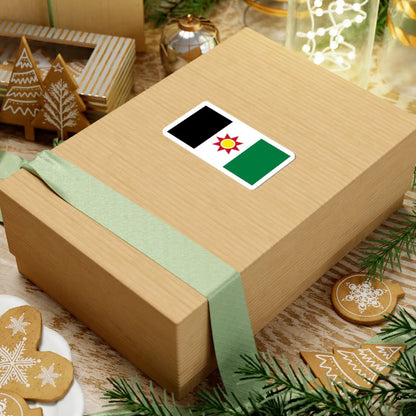 Flag of Iraq 1959-1963 (Iraq) STICKER Vinyl Kiss-Cut Decal - The Sticker Space