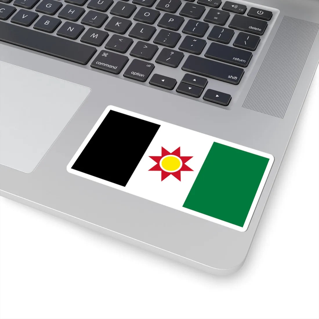 Flag of Iraq 1959-1963 (Iraq) STICKER Vinyl Kiss-Cut Decal - The Sticker Space