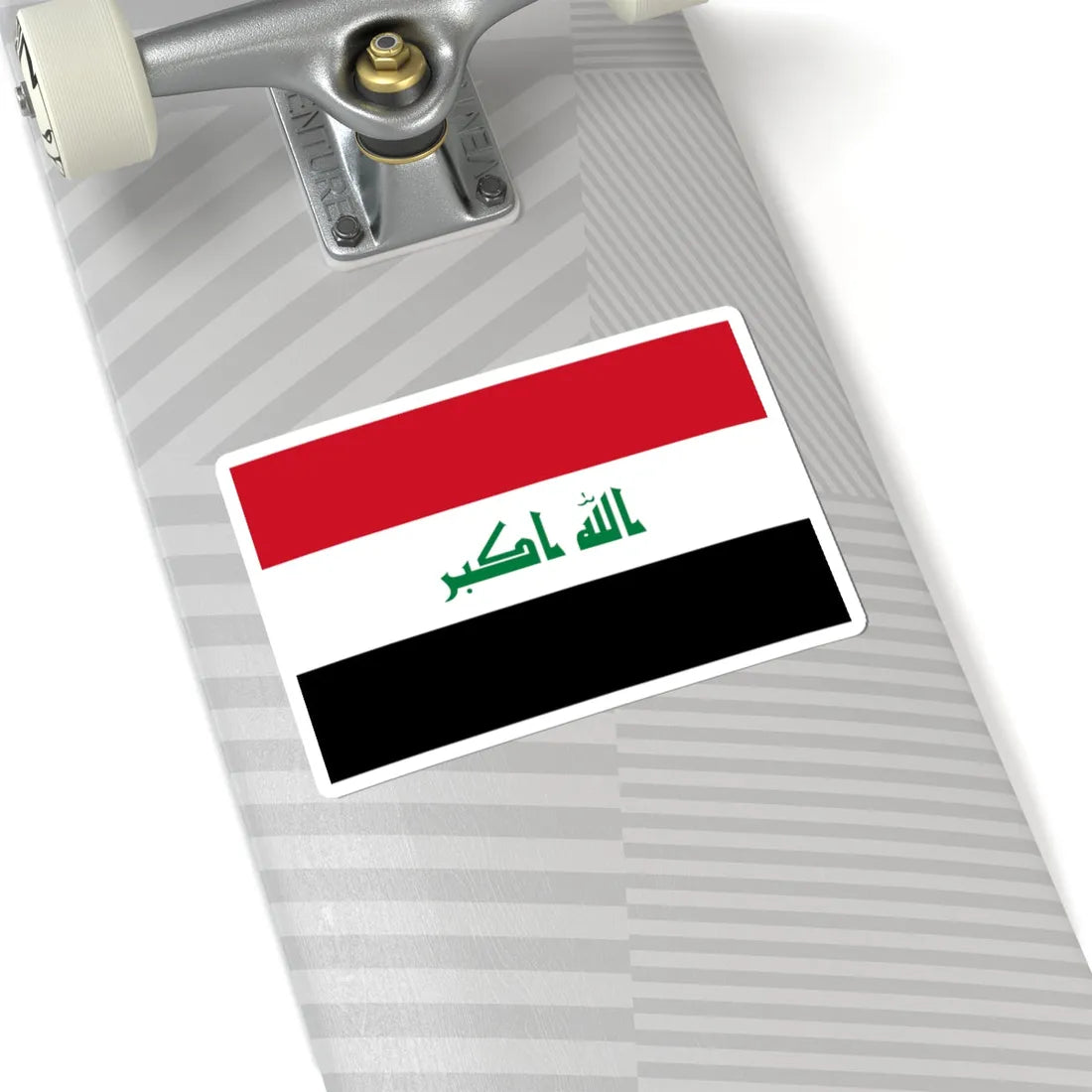 Flag of Iraq (Iraq) STICKER Vinyl Kiss-Cut Decal - The Sticker Space