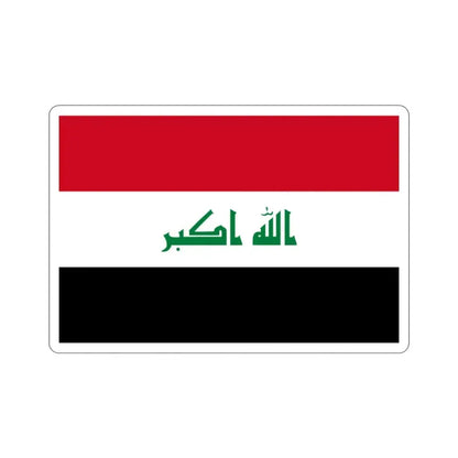 Flag of Iraq STICKER Vinyl Die-Cut Decal 2 Inch - The Sticker Space