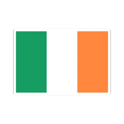 Flag of Ireland 3-2 (Ireland) STICKER Vinyl Kiss-Cut Decal 2 Inch White - The Sticker Space