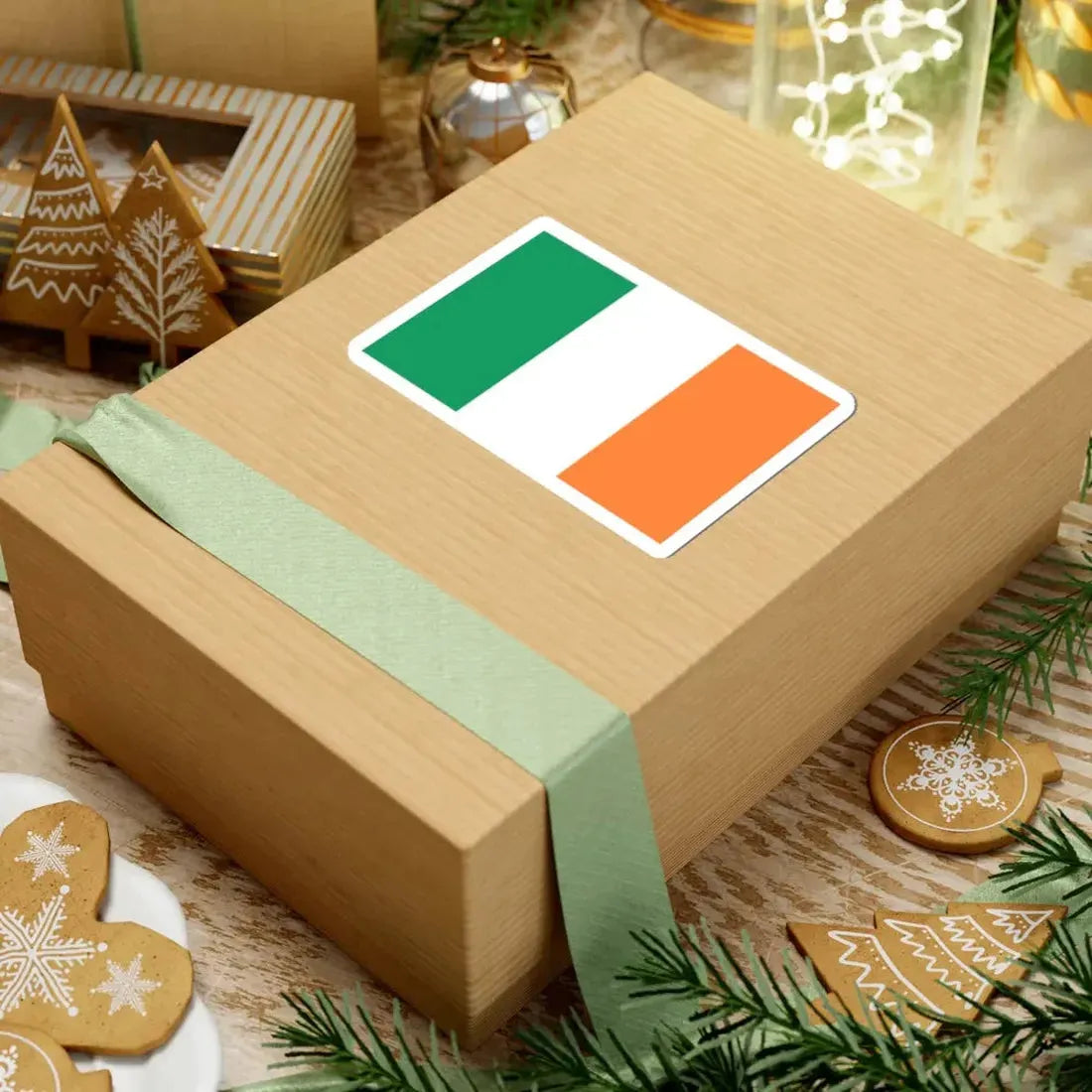 Flag of Ireland 3-2 (Ireland) STICKER Vinyl Kiss-Cut Decal - The Sticker Space