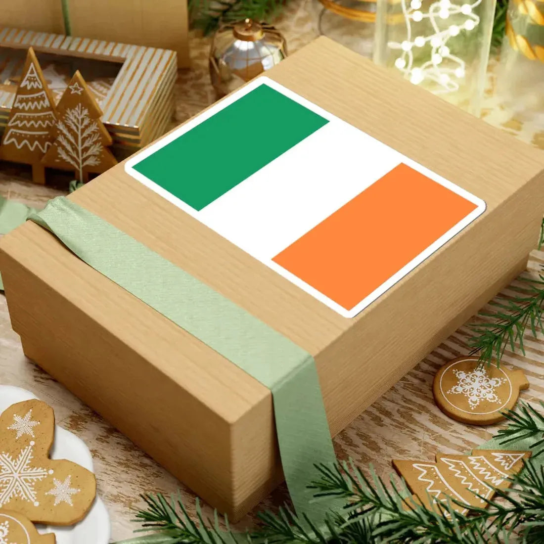 Flag of Ireland 3-2 (Ireland) STICKER Vinyl Kiss-Cut Decal - The Sticker Space