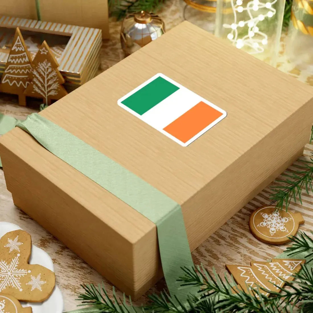 Flag of Ireland 3-2 (Ireland) STICKER Vinyl Kiss-Cut Decal - The Sticker Space