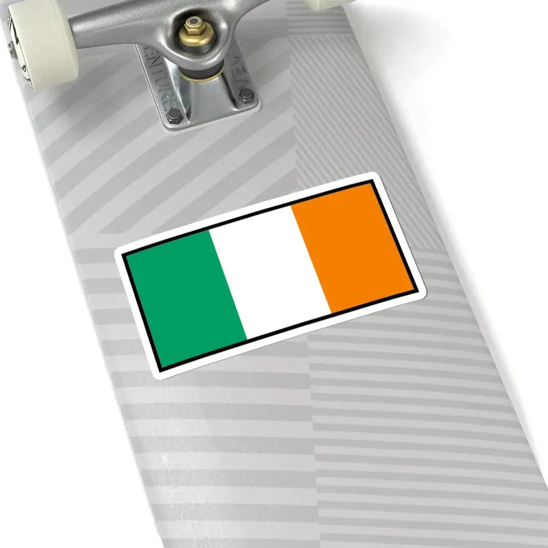 Flag of Ireland bordered (Ireland) STICKER Vinyl Kiss-Cut Decal - The Sticker Space
