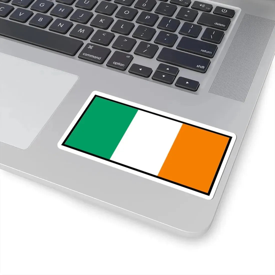 Flag of Ireland bordered (Ireland) STICKER Vinyl Kiss-Cut Decal - The Sticker Space