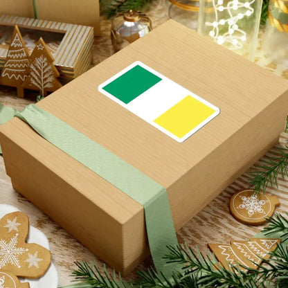 Flag of Ireland gold (Ireland) STICKER Vinyl Kiss-Cut Decal - The Sticker Space
