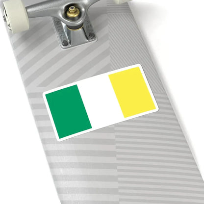 Flag of Ireland gold (Ireland) STICKER Vinyl Kiss-Cut Decal - The Sticker Space