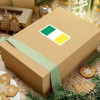 Flag of Ireland gold (Ireland) STICKER Vinyl Kiss-Cut Decal - The Sticker Space