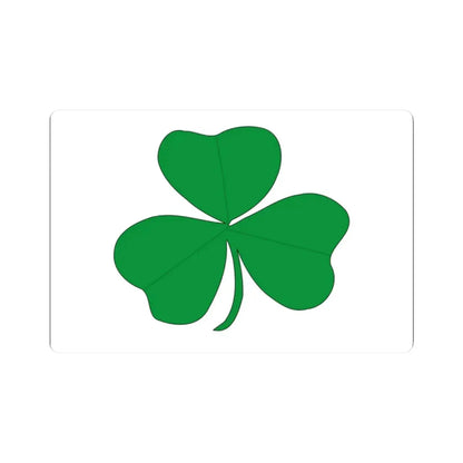Flag of Ireland rugby (Ireland) STICKER Vinyl Kiss-Cut Decal 2 Inch White - The Sticker Space