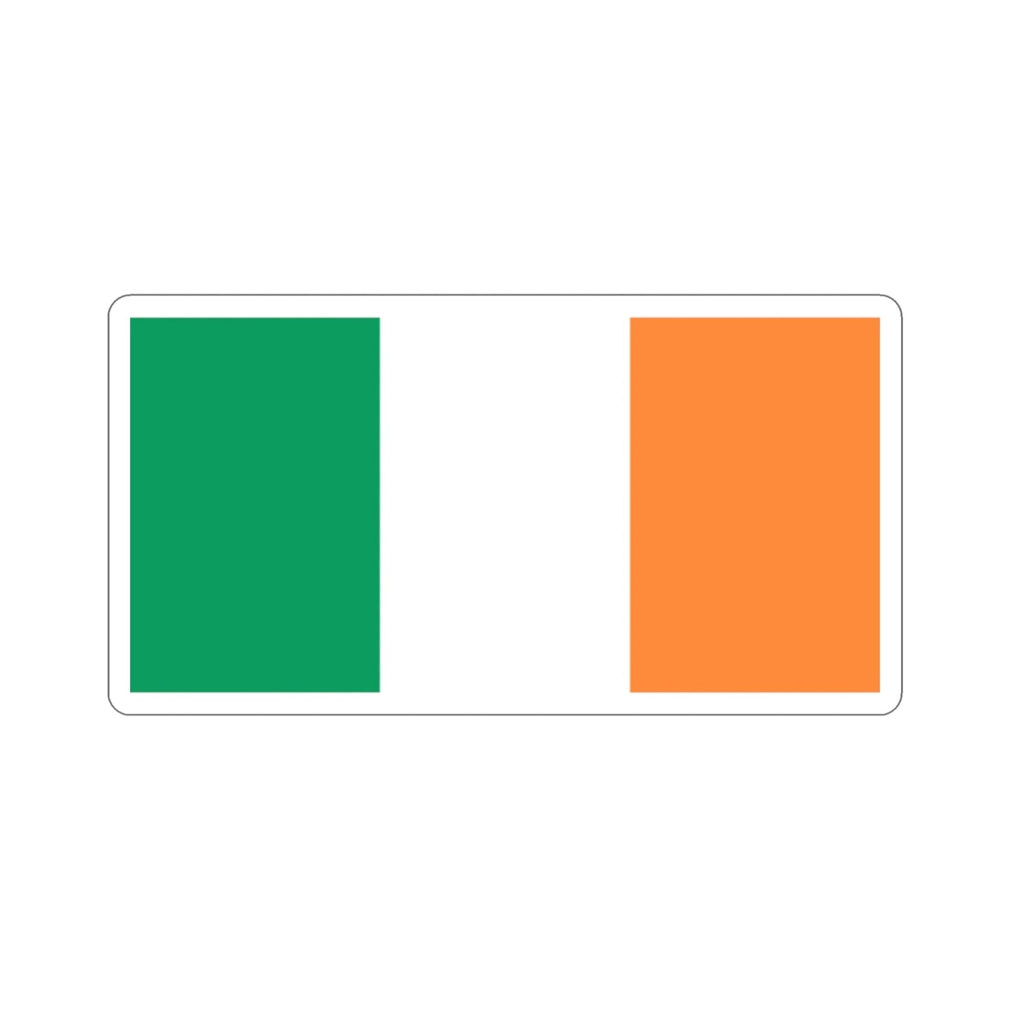 Flag of Ireland STICKER Vinyl Die-Cut Decal-2 Inch-The Sticker Space