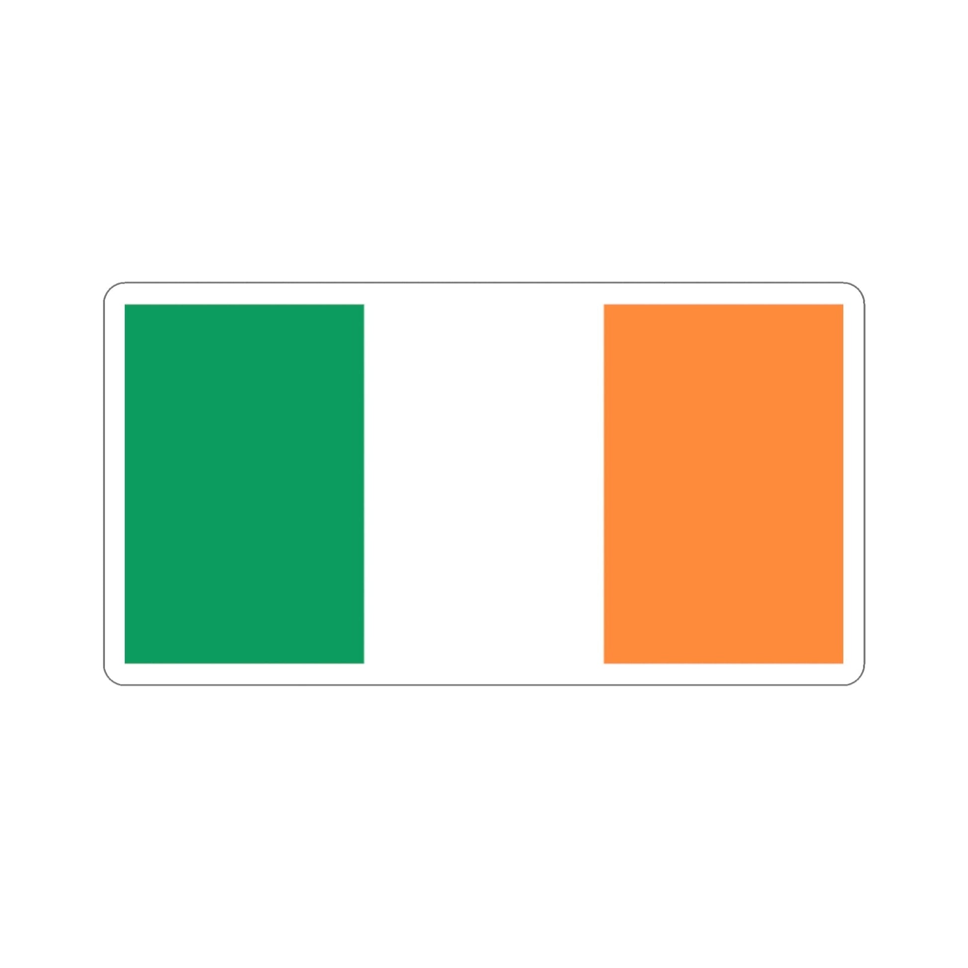 Flag of Ireland STICKER Vinyl Die-Cut Decal-2 Inch-The Sticker Space