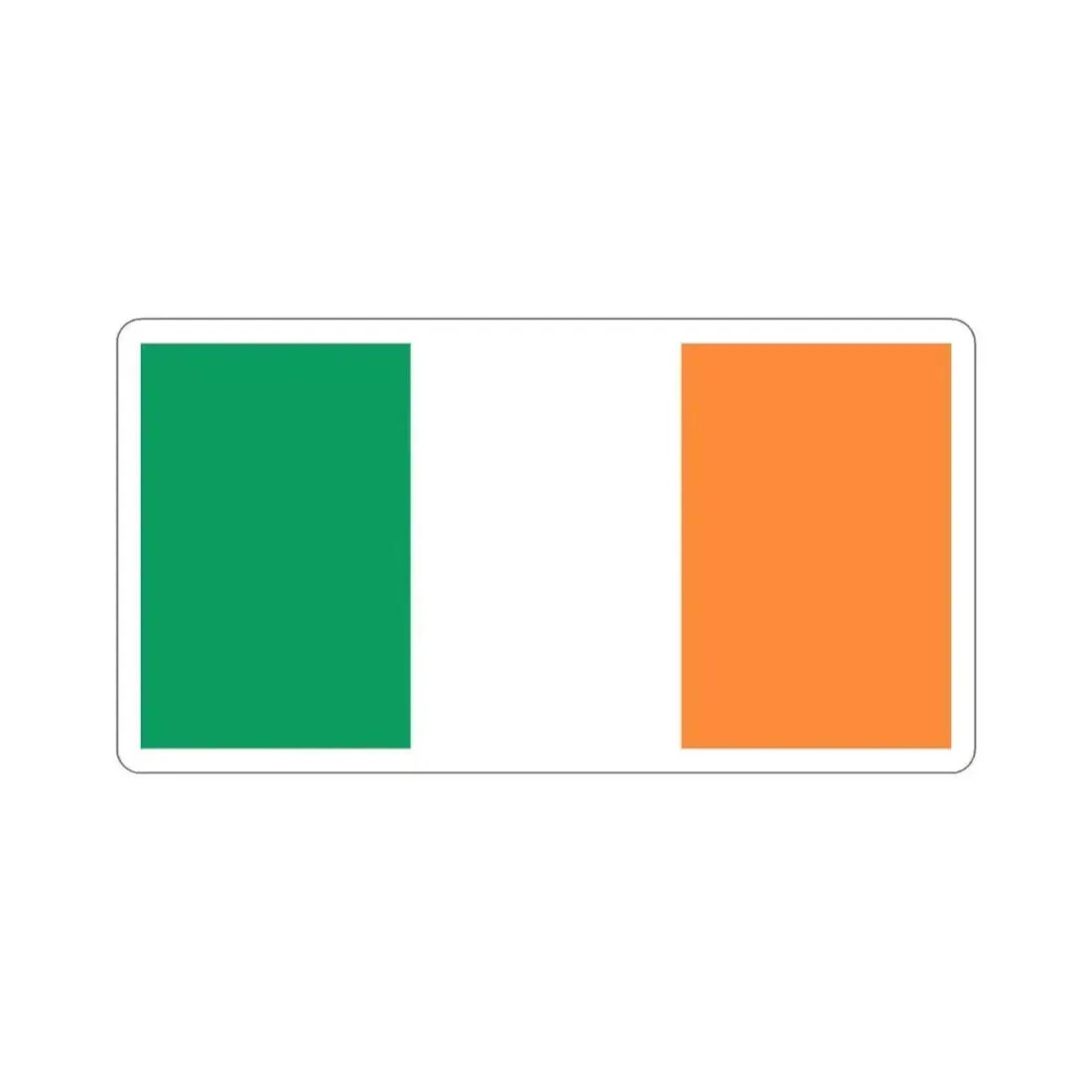 Flag of Ireland STICKER Vinyl Die-Cut Decal 2 Inch - The Sticker Space