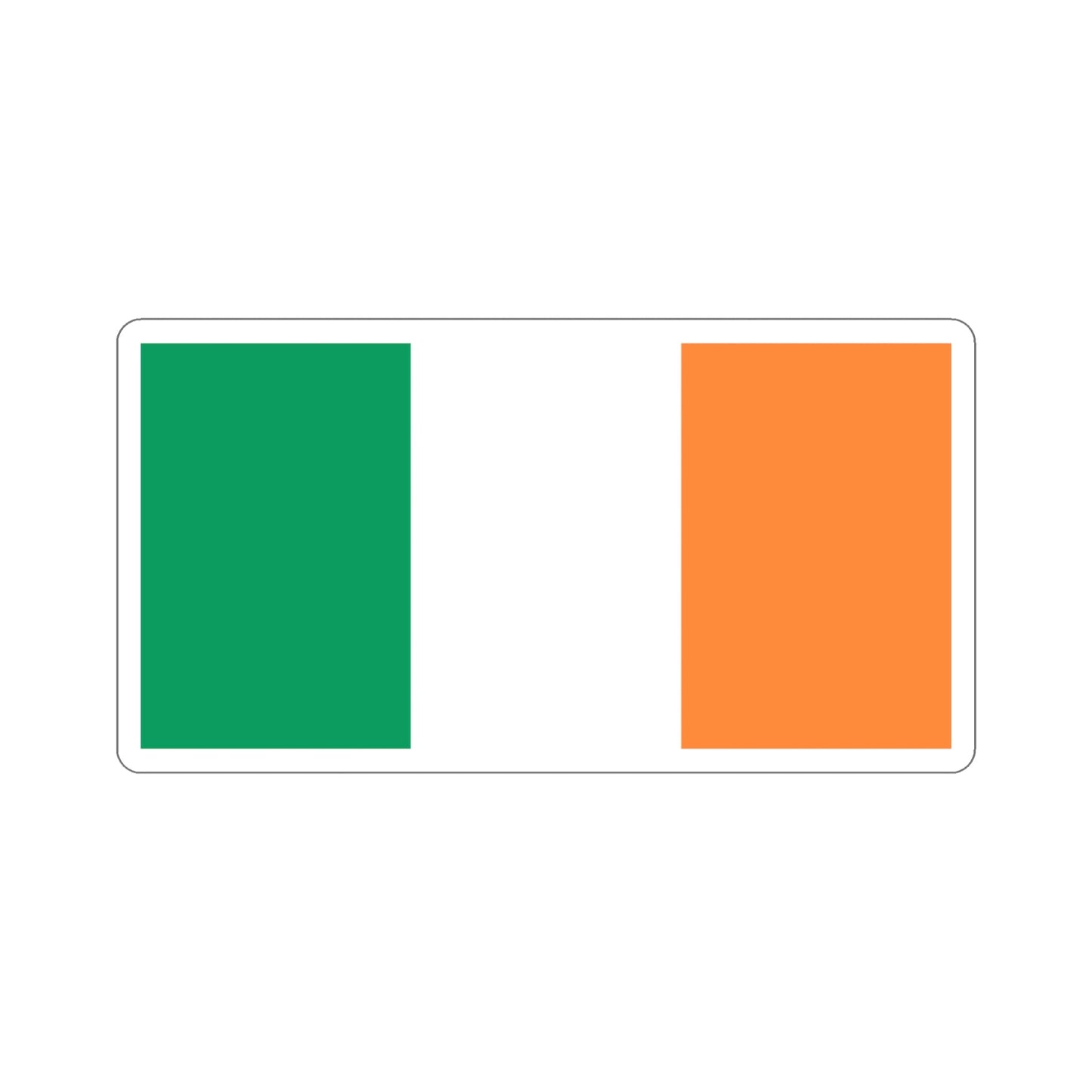 Flag of Ireland STICKER Vinyl Die-Cut Decal-3 Inch-The Sticker Space