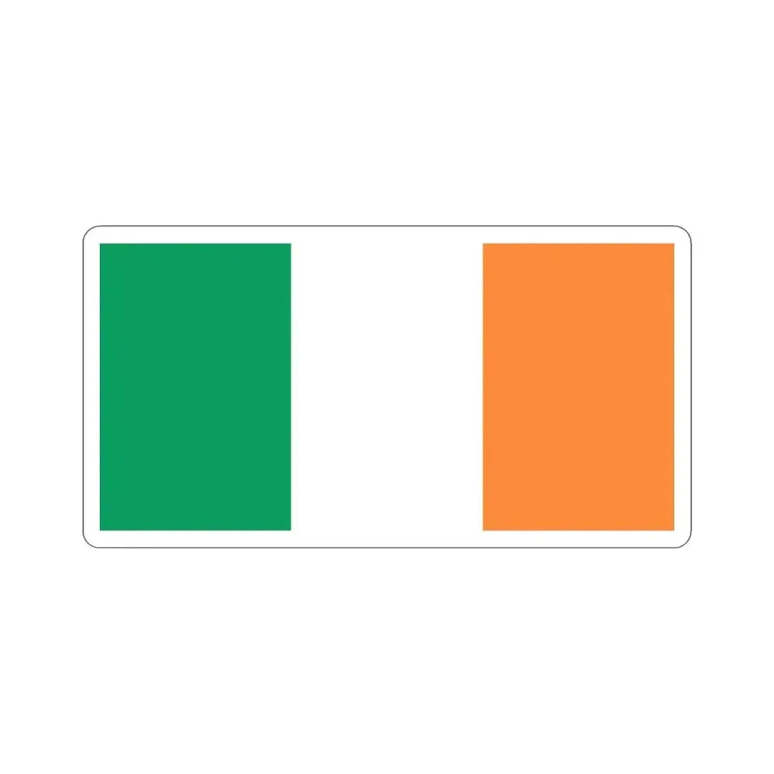 Flag of Ireland STICKER Vinyl Die-Cut Decal - The Sticker Space