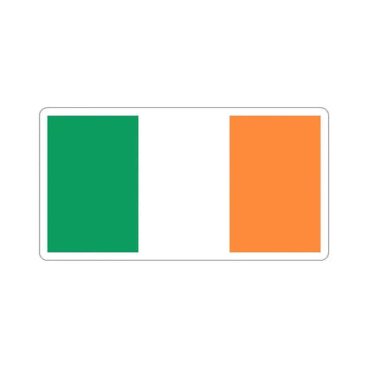 Flag of Ireland STICKER Vinyl Die-Cut Decal - The Sticker Space