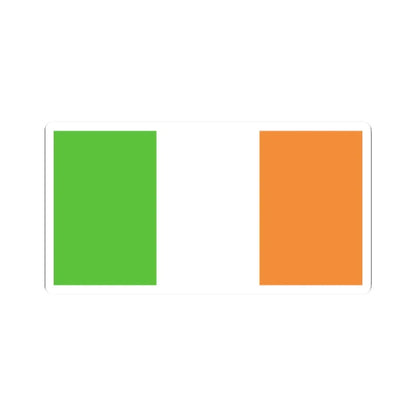 Flag of Ireland WFB 2000 (Ireland) STICKER Vinyl Kiss-Cut Decal 2 Inch White - The Sticker Space