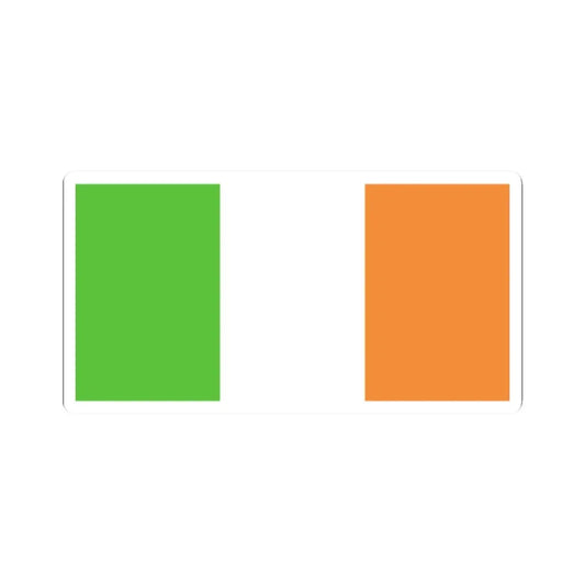 Flag of Ireland WFB 2000 (Ireland) STICKER Vinyl Kiss-Cut Decal 2 Inch White - The Sticker Space
