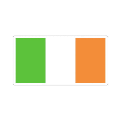 Flag of Ireland WFB 2000 (Ireland) STICKER Vinyl Kiss-Cut Decal 3 Inch White - The Sticker Space