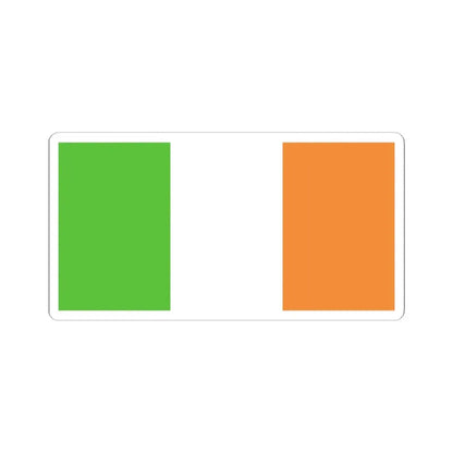 Flag of Ireland WFB 2000 (Ireland) STICKER Vinyl Kiss-Cut Decal 4 Inch White - The Sticker Space