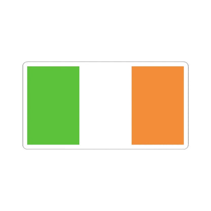 Flag of Ireland WFB 2000 (Ireland) STICKER Vinyl Kiss-Cut Decal 6 Inch White - The Sticker Space