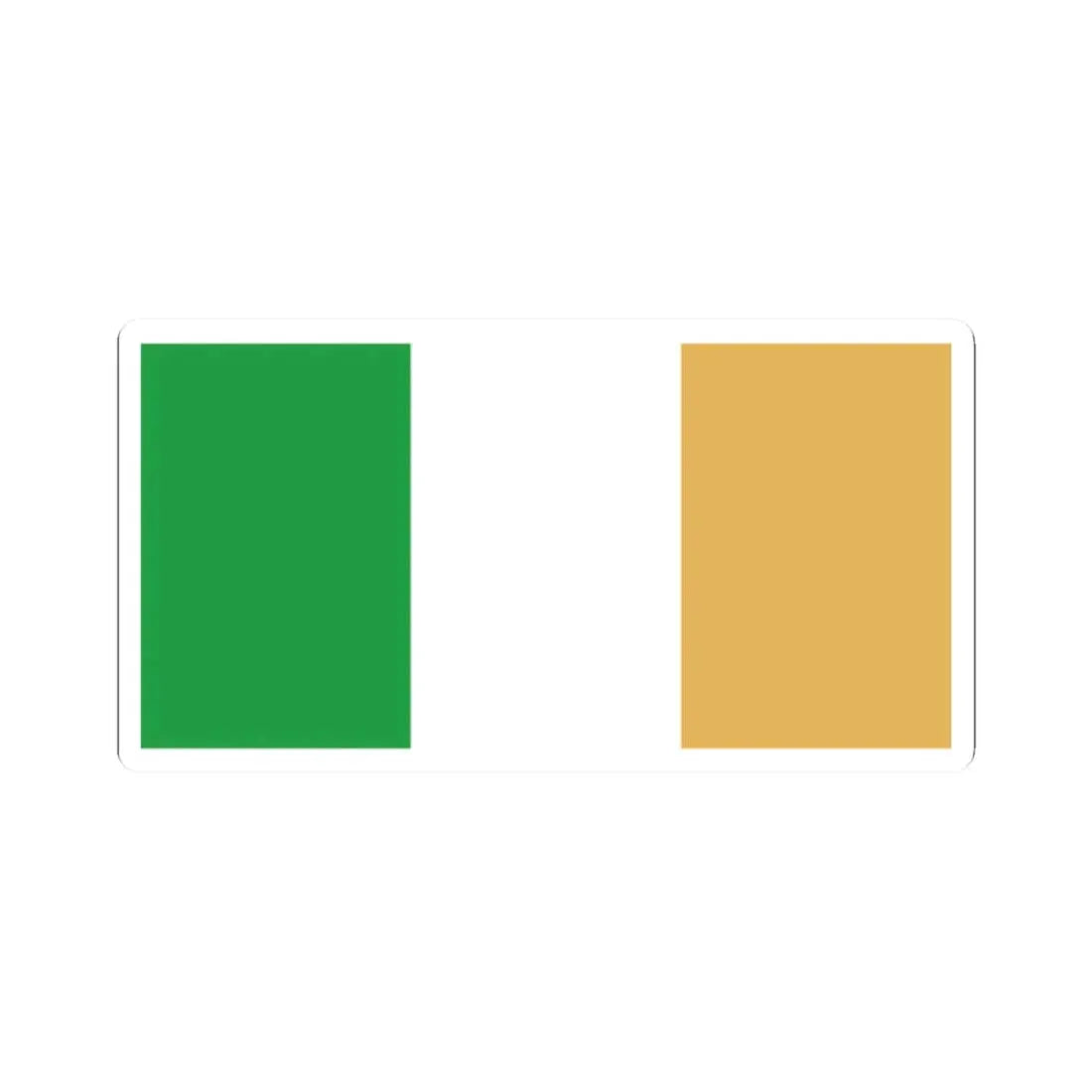 Flag of Ireland WFB 2004 (Ireland) STICKER Vinyl Kiss-Cut Decal 2 Inch White - The Sticker Space