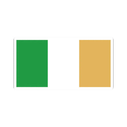 Flag of Ireland WFB 2004 (Ireland) STICKER Vinyl Kiss-Cut Decal 2 Inch White - The Sticker Space