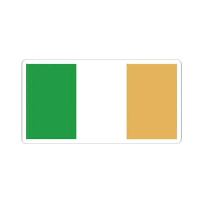 Flag of Ireland WFB 2004 (Ireland) STICKER Vinyl Kiss-Cut Decal 4 Inch White - The Sticker Space