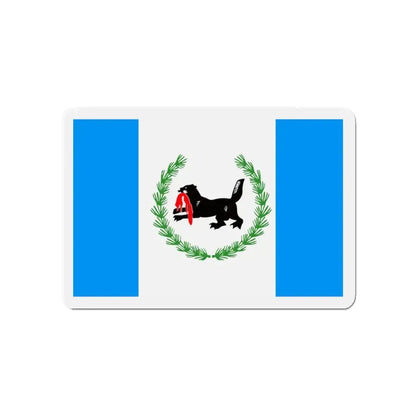 Flag of Irkutsk Oblast Russia - Refrigerator Magnet 4 Inch - The Sticker Space