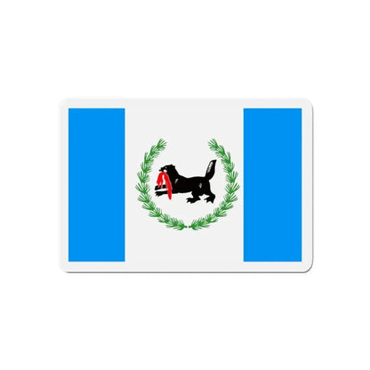Flag of Irkutsk Oblast Russia - Refrigerator Magnet 6 Inch - The Sticker Space