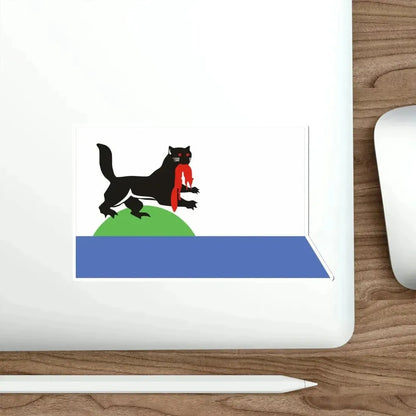 Flag of Irkutsk Russia STICKER Vinyl Die-Cut Decal - The Sticker Space