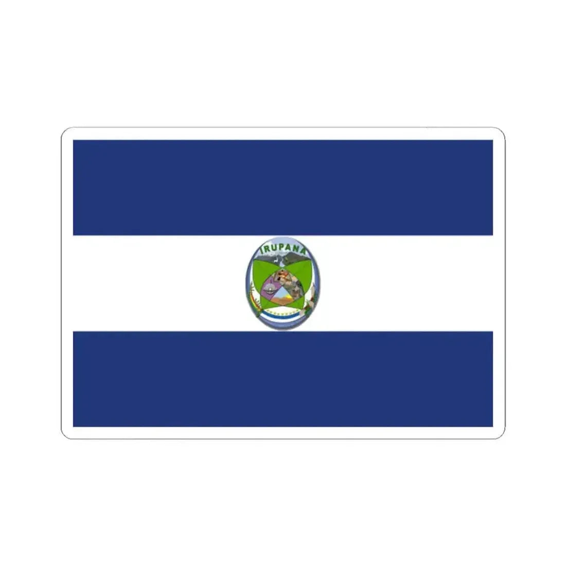 Flag of Irupana (Bolivia) STICKER Vinyl Kiss-Cut Decal 2 Inch White - The Sticker Space