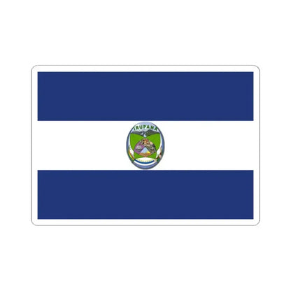 Flag of Irupana (Bolivia) STICKER Vinyl Kiss-Cut Decal 3 Inch White - The Sticker Space