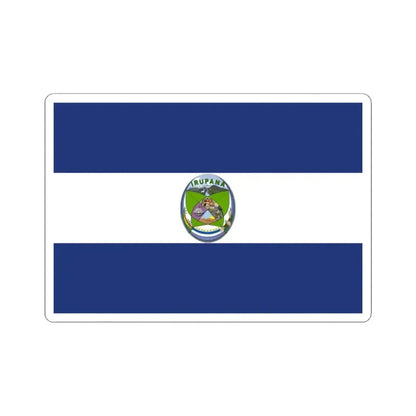 Flag of Irupana (Bolivia) STICKER Vinyl Kiss-Cut Decal 4 Inch White - The Sticker Space