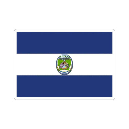 Flag of Irupana (Bolivia) STICKER Vinyl Kiss-Cut Decal 6 Inch White - The Sticker Space