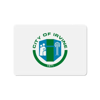 Flag of Irvine California - Refrigerator Magnet - The Sticker Space