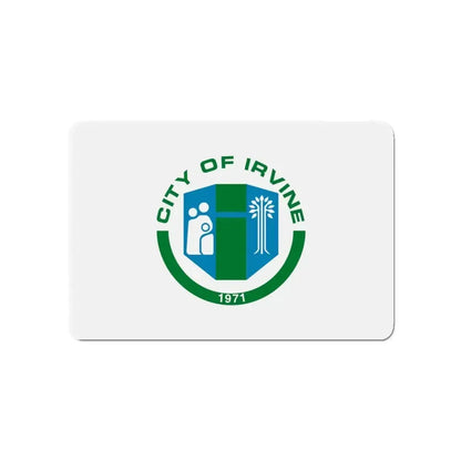 Flag of Irvine California - Refrigerator Magnet - The Sticker Space