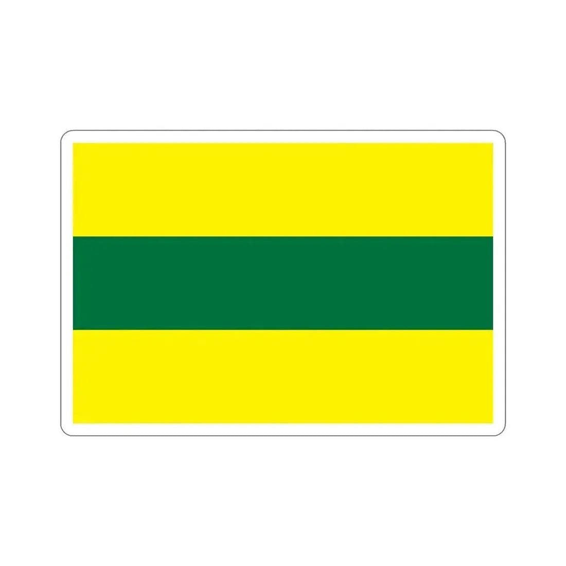 Flag of Isabela Puerto Rico STICKER Vinyl Die-Cut Decal 4 Inch - The Sticker Space