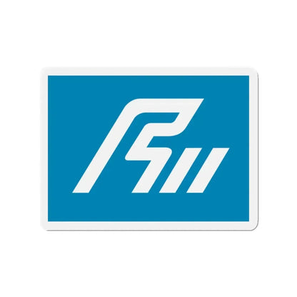 Flag of Ishikawa Prefecture Japan - Refrigerator Magnet 2 Inch - The Sticker Space