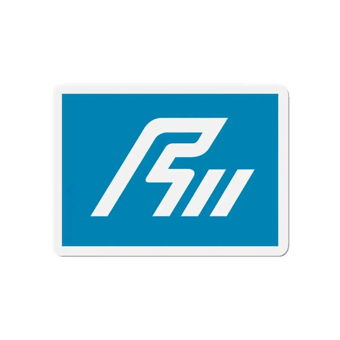 Flag of Ishikawa Prefecture Japan - Refrigerator Magnet 5 Inch - The Sticker Space