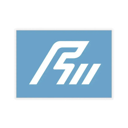 Flag of Ishikawa Prefecture Japan - STICKER Vinyl Kiss-Cut Decal 2 Inch Transparent - The Sticker Space