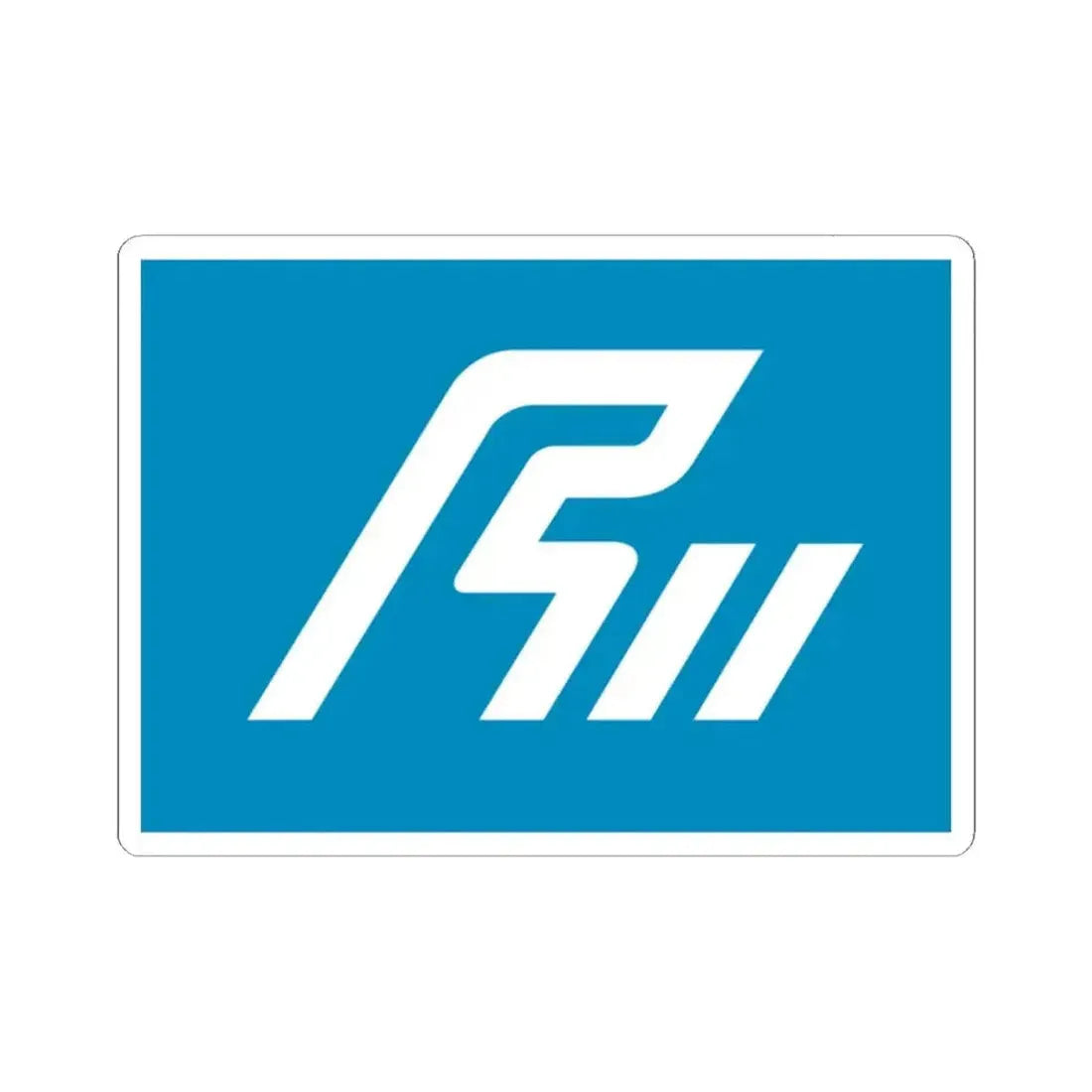 Flag of Ishikawa Prefecture Japan - STICKER Vinyl Kiss-Cut Decal 2 Inch White - The Sticker Space