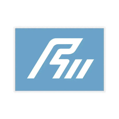 Flag of Ishikawa Prefecture Japan - STICKER Vinyl Kiss-Cut Decal 3 Inch Transparent - The Sticker Space