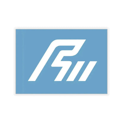 Flag of Ishikawa Prefecture Japan - STICKER Vinyl Kiss-Cut Decal 6 Inch Transparent - The Sticker Space