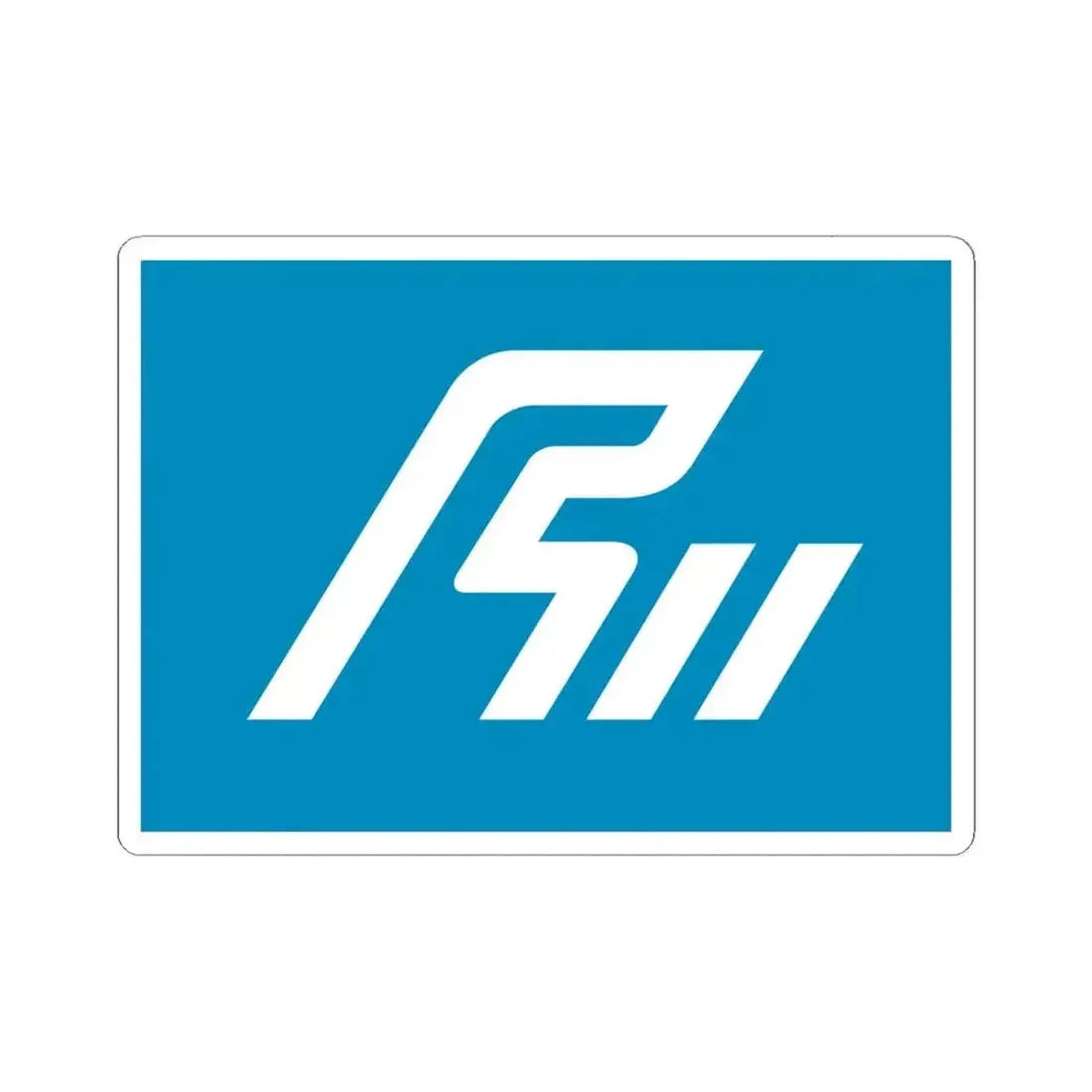 Flag of Ishikawa Prefecture Japan - STICKER Vinyl Kiss-Cut Decal 6 Inch White - The Sticker Space