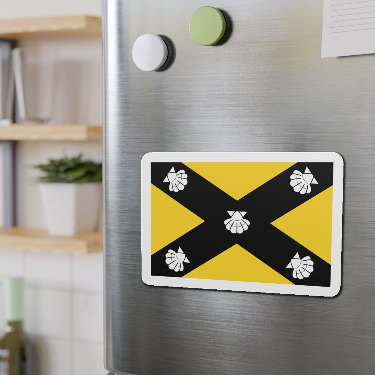 Flag of Isla Malta - Die-Cut Magnet-The Sticker Space